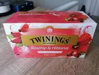 Mängden socker i Twinings Rosehip & Hibiscus