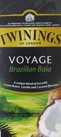 Mängden socker i Twinings of london voyage  brazilian baia