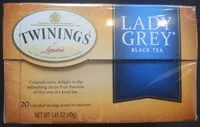 Mängden socker i Lady Grey Black Tea
