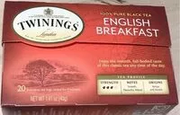 Mängden socker i English Breakfast