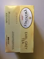 Mängden socker i Earl grey black tea bags