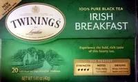 Mängden socker i Irish Breakfast Pure Black Tea