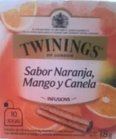 Mängden socker i Infusiones Sabor Naranja, Mango y Canela