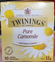 Mängden socker i Twinings Camomile Tea Bags