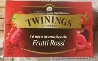 Mängden socker i Tè nero aromatizzato Frutti Rossi