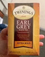Mängden socker i Earl Grey Black Tea Extra Bold