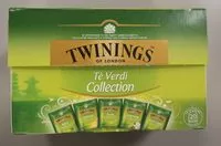 Mängden socker i The Twining Collect. verde 20F.