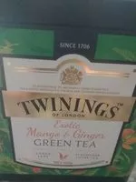 Mängden socker i Green Tea Exotic Mango & Ginger
