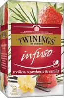 Mängden socker i Infuso rooibos, strawberry & vanilla