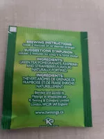 Mängden socker i Thé vert