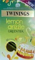 Mängden socker i Twinings lemon drizzle green tea