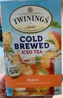 Mängden socker i Twinings cold brew iced tea