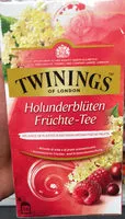 Mängden socker i winings Of London  Infusion aux fruits avec fleurs de sureau