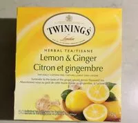 Mängden socker i Tisane citron & gingembre