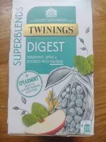 Mängden socker i Digest Spearmint, Apple and Rooibos with baobab