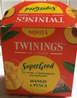 Mängden socker i Tè verde e lemongrass aromatizzati mango e pesca