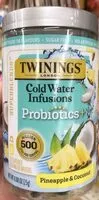 Mängden socker i Cold water infusions probiotics
