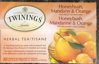 Mängden socker i Tisane Honeybush Mandarine & Orange