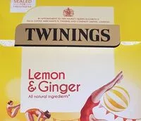 Mängden socker i Lemon and Ginger Tea Bags