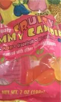 Mängden socker i Fruity gummy candies