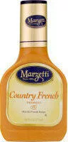 Mängden socker i Dressing country french