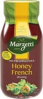 Mängden socker i Honey french dressing