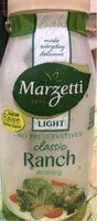 Mängden socker i Light classic ranch dressing