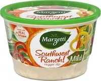Mängden socker i Southwest ranch veggie dip