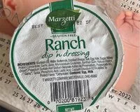 Mängden socker i Ranch dressing