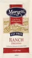 Mängden socker i Fat-free ranch dressing