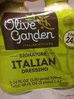 Mängden socker i Italian dressing ounce bottles