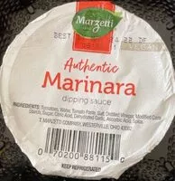 Mängden socker i Authentic Marinara