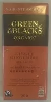 Mängden socker i 60% Cacao Ginger Dark Chocolate
