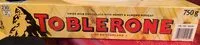 Mängden socker i Toblerone (original)