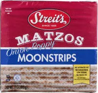 Mängden socker i Streits matzo moon strip