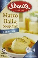Mängden socker i Gluten free matzoh ball mix and soup mix