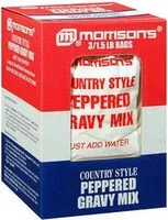 Mängden socker i Morrison's country style gravy mix