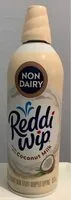 Mängden socker i Non dairy reddi wip made with coconut milk