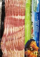 Mängden socker i Hickory smoked lower sodium bacon