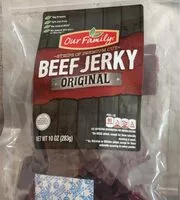 Mängden socker i Original Beef jerky