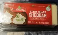 Mängden socker i Extra sharp cheddar