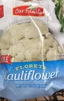 Mängden socker i Florets Cauliflower