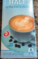 Mängden socker i Half and half