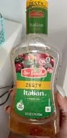 Mängden socker i Zesty italian dressing