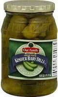 Mängden socker i Kosher Baby Dill Whole Pickles
