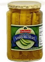 Mängden socker i Kosher Dill Pickle Spears