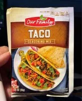 Mängden socker i Taco Seasoning Mix