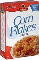 Mängden socker i Corn flakes cereal