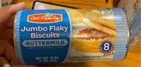 Mängden socker i Jumbo flaky biscuits