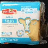 Mängden socker i American singles